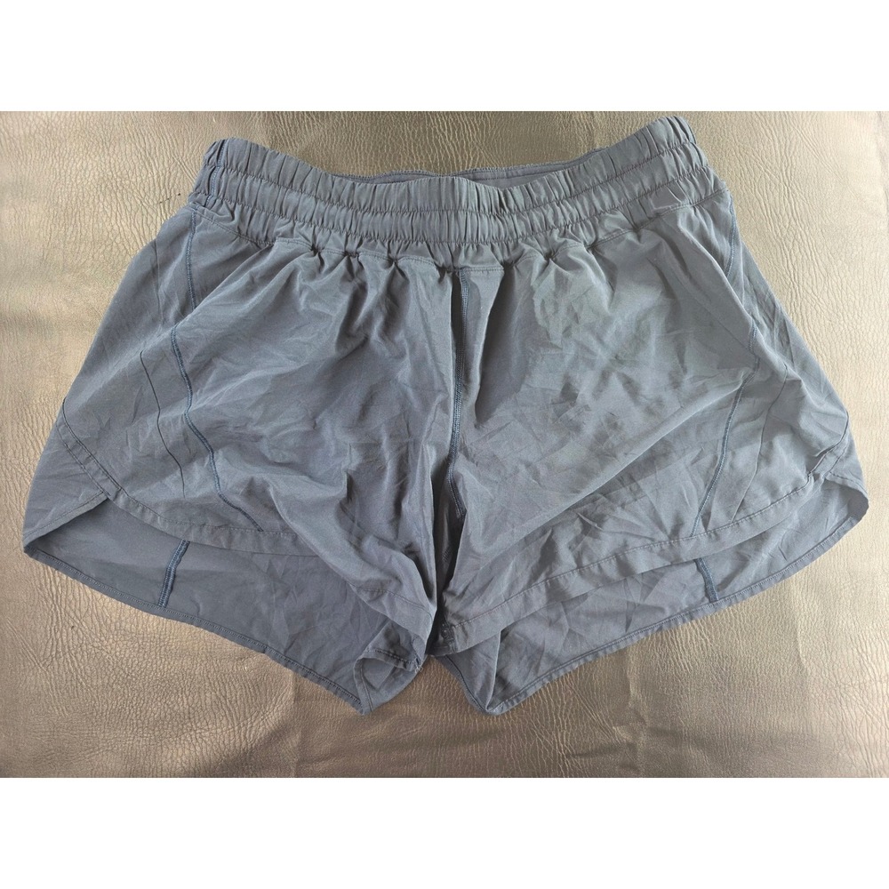 Lululemon Speed Up Low Rise Lined Running Shorts Navy Blue Size 14 W7AQES